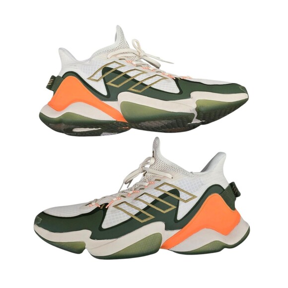 Adidas Mahomes 1 Impact FLX Mens Size 13 Sneakers Shoes Khaki Green GV9881 main image 5